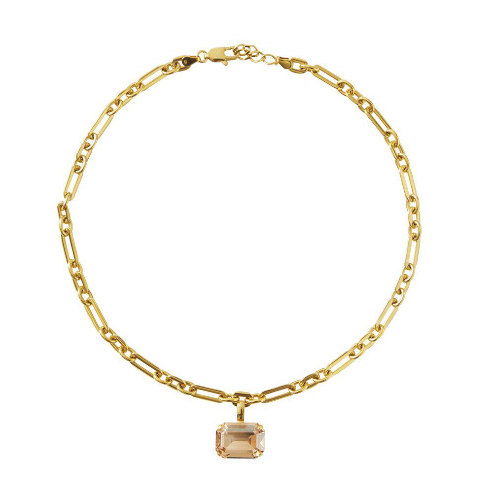 LYDIA CHAIN NECKLACE GOLD Golden Shadow
