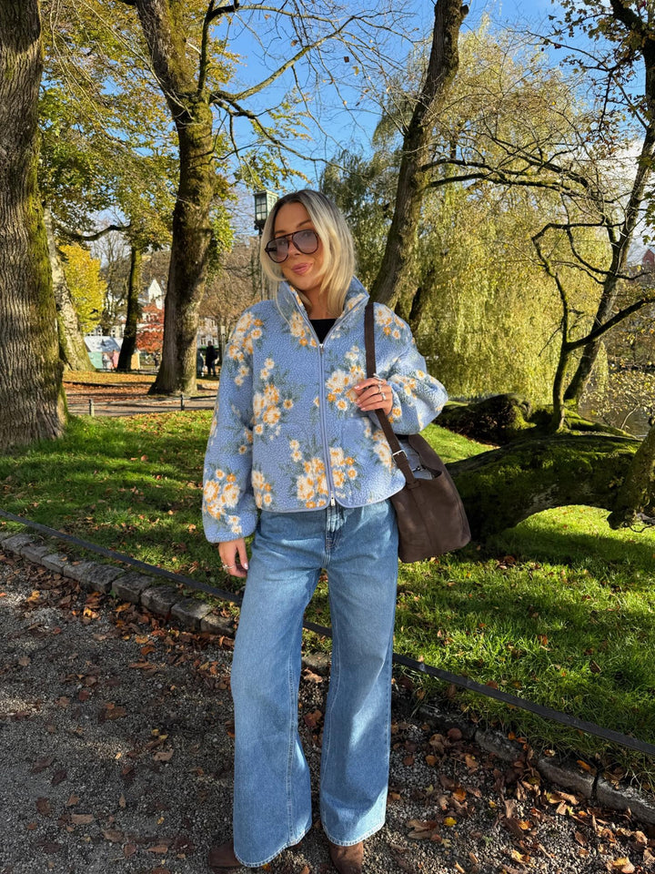 Rype Fleece Jacket  Light Blue Mix