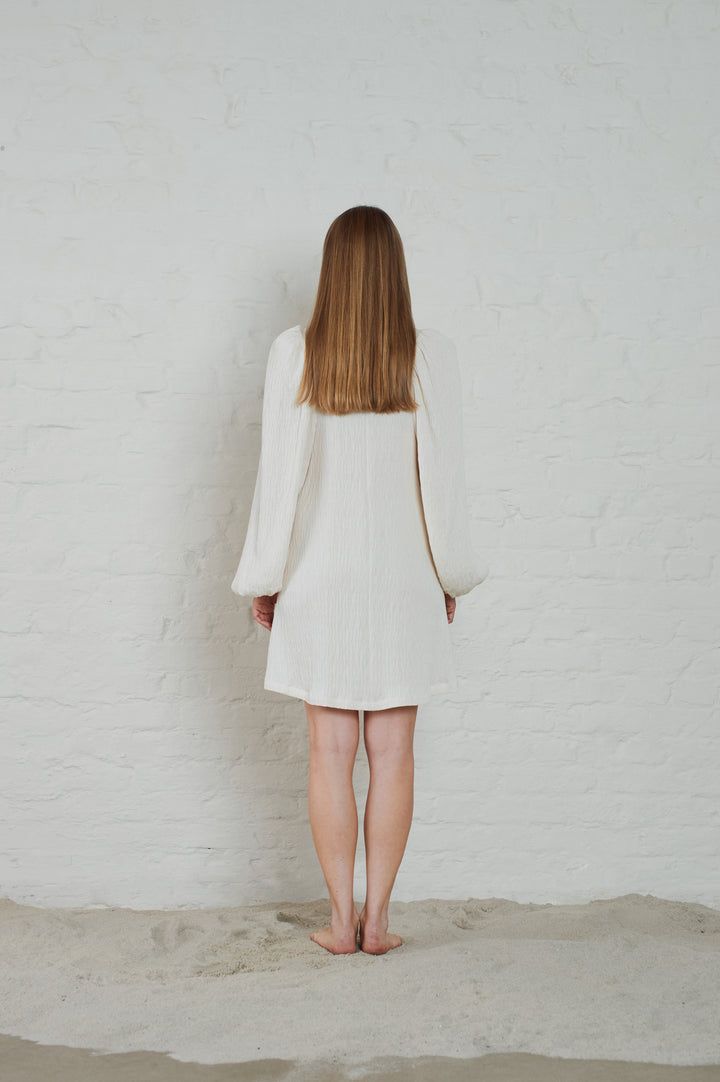 VALERIA Crinkled  Cream