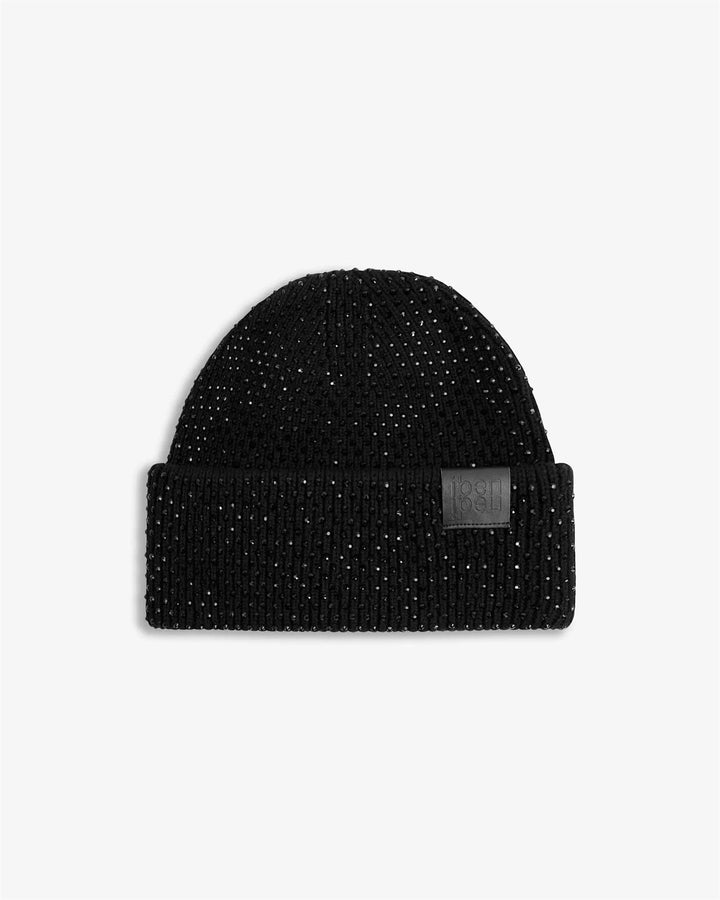 EMBELLISH BEANIE  Black