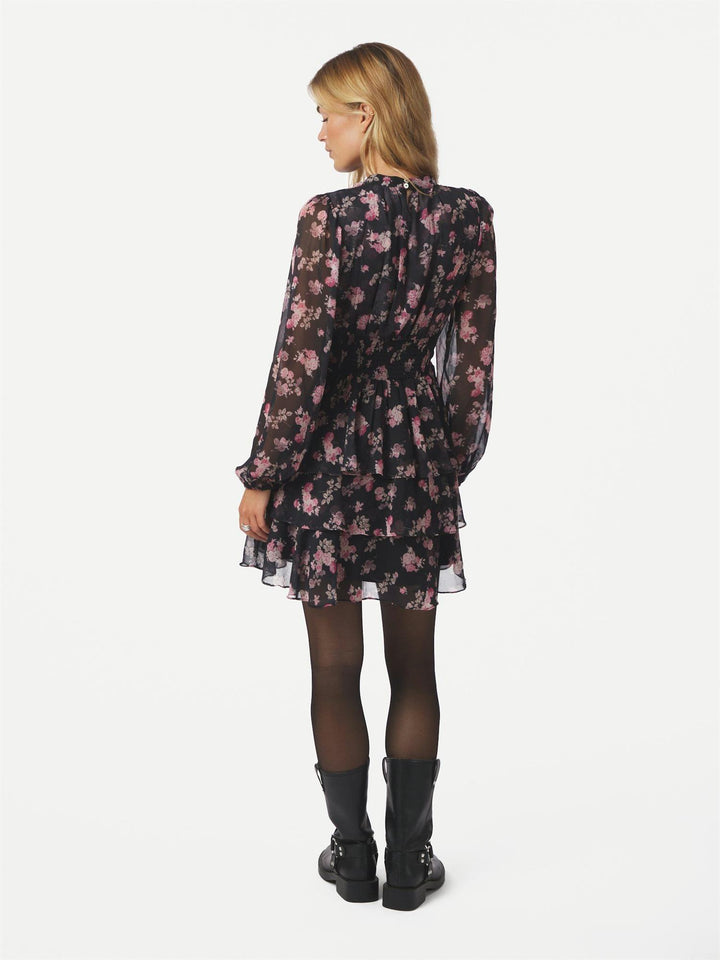 MIO MARIGOLD DRESS  Dark Navy