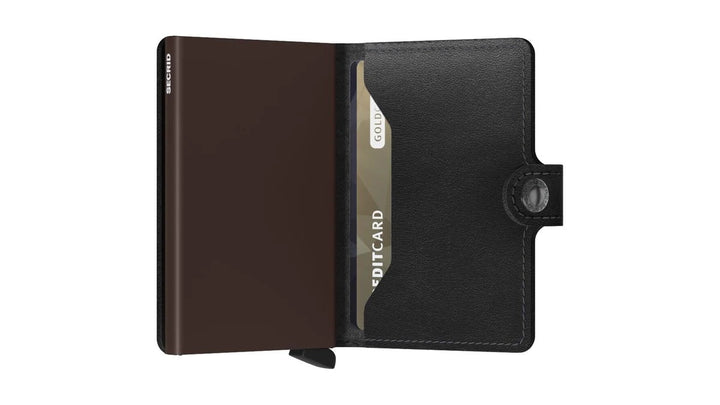 MINIWALLET  Black/Brown