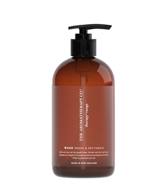 THERAPY H&B WASH 500ML Peony & Petitgrain