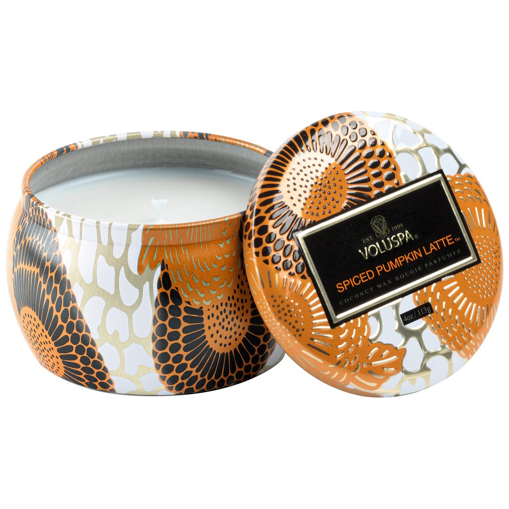 PETITE TIN CANDLE Spiced Pumpkin Latte