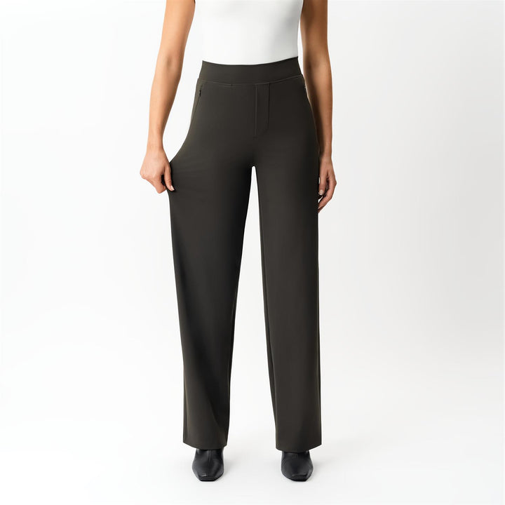 ASANA RELAXED STRAIGHT PANT  Dark Olive