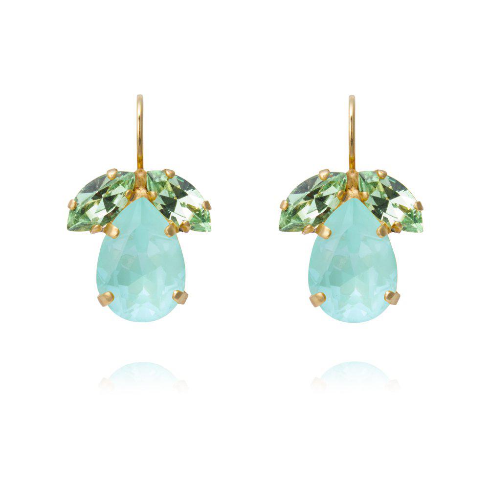 TIMO EARRINGS GOLD Soft Mint Combo
