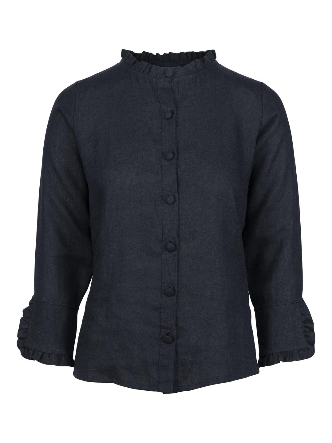 Clarion linen shirt Navy