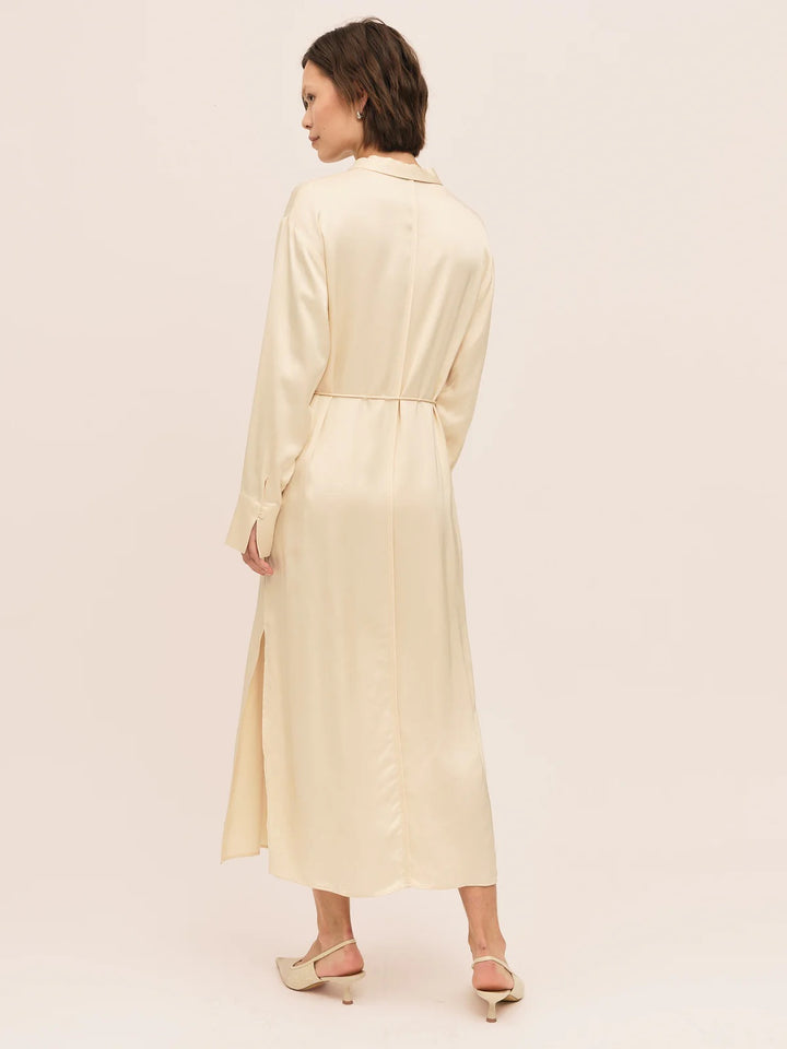 Moana String Dress  Winter White