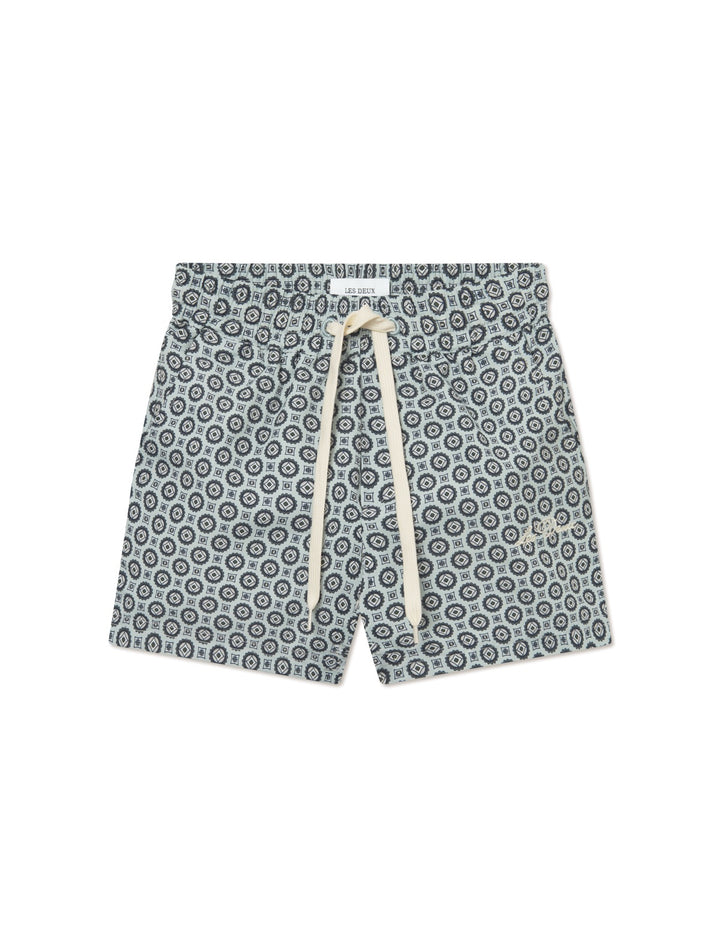 Stan Ornament AOP Swim Shorts Kids  Smoke Green