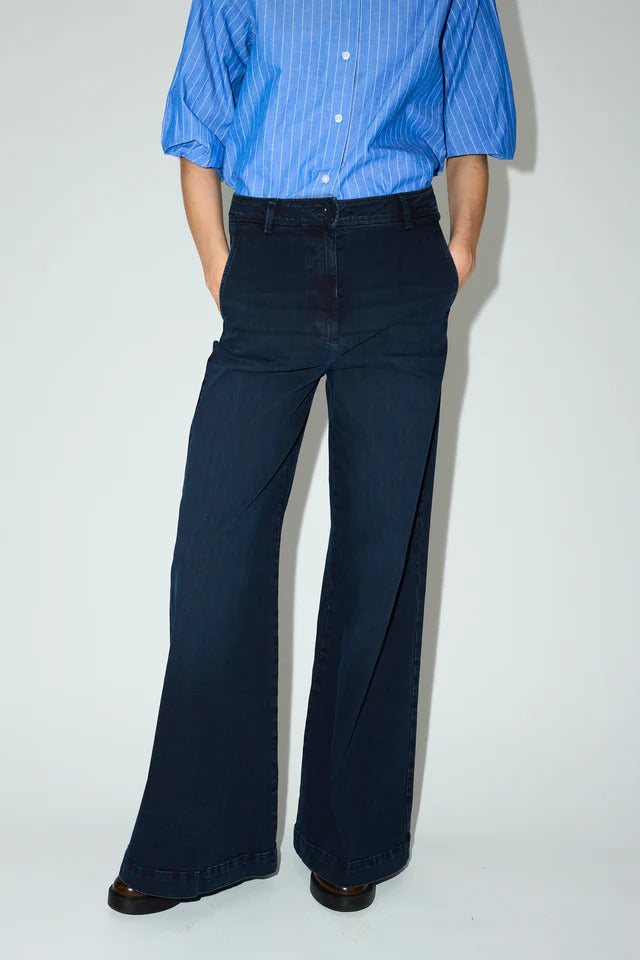 Ellen French Jeans Wash Austin Heritage  Denim Blue