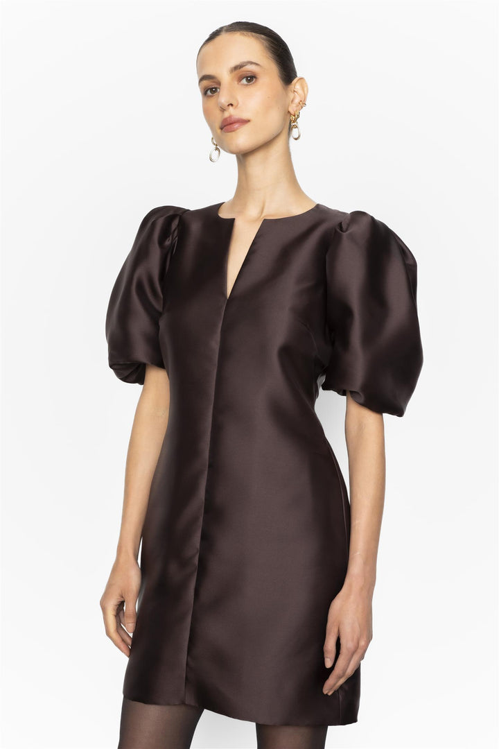 Rosie Dress  Dark Brown