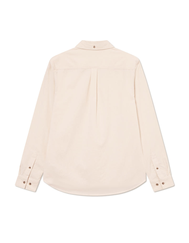 Konrad Pinwale Corduroy Shirt  Ivory