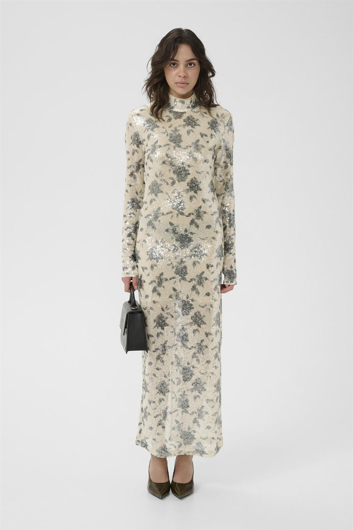 GZsveda dress  Champagne/Black Sequins