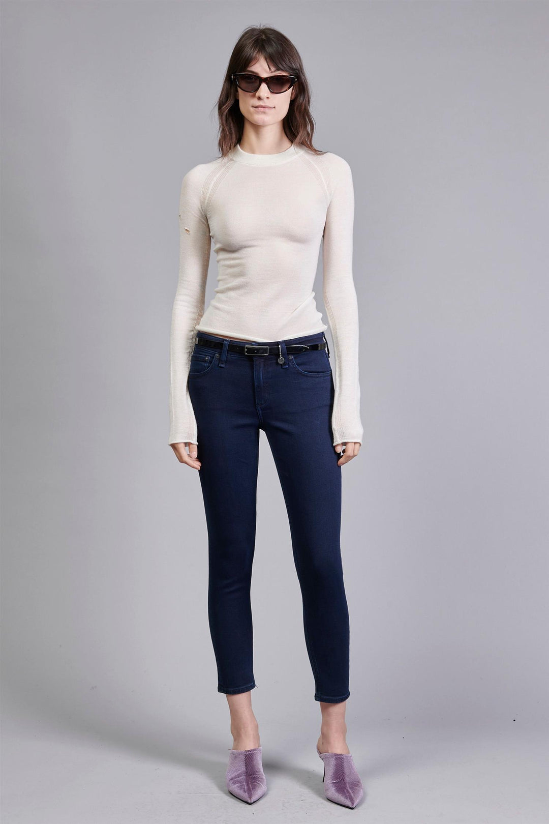 CATE MID-RISE ANKLE SKINNY Oxford