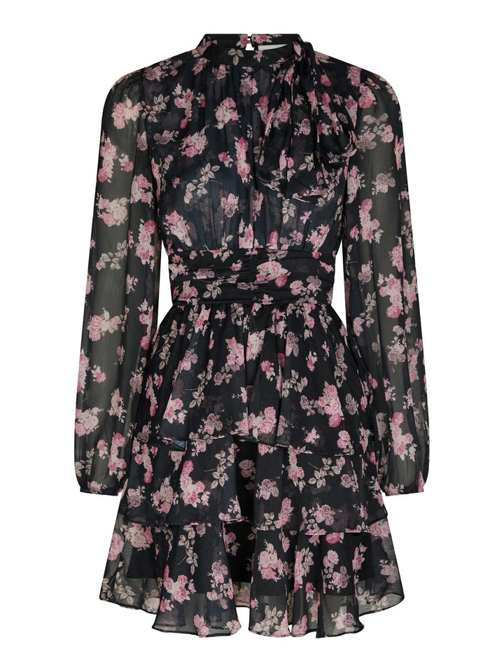 MIO MARIGOLD DRESS  Dark Navy