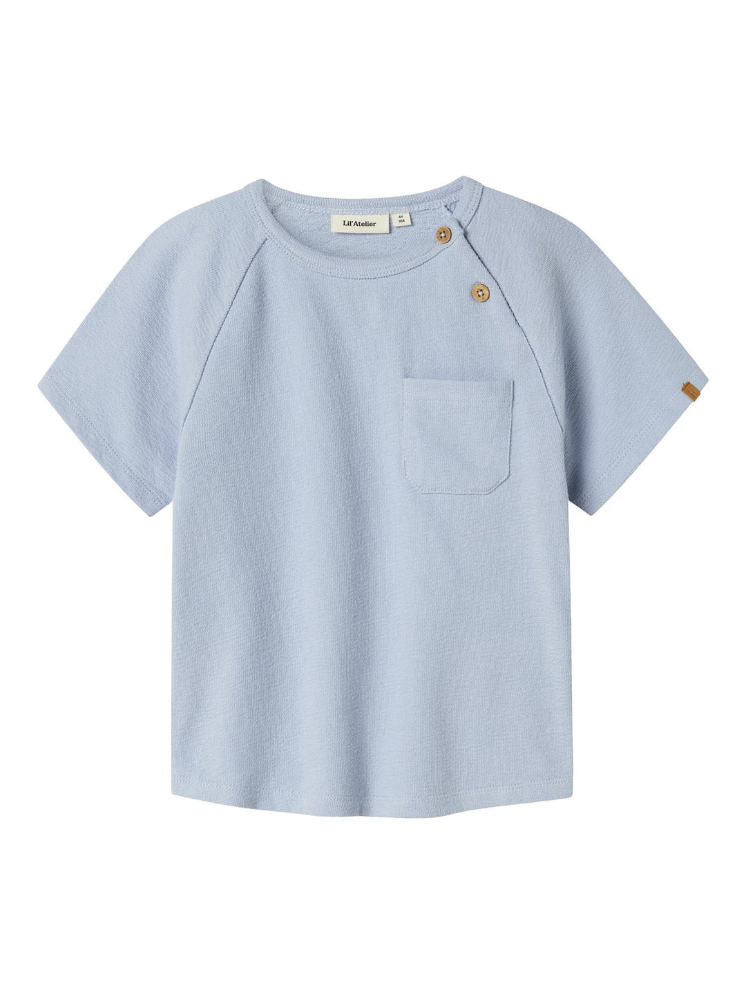 NMMJOLLO SS SWEAT LIL Lyseblå