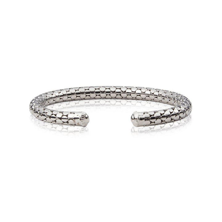 MEN'S SNAKECHAIN BRACELETRHODIUM  Rhodium