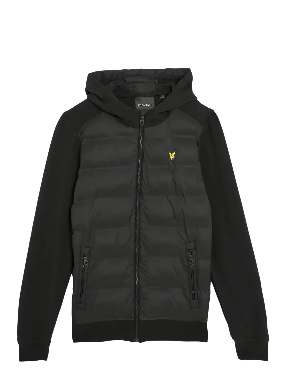 Hybrid Hoodie Jet Black
