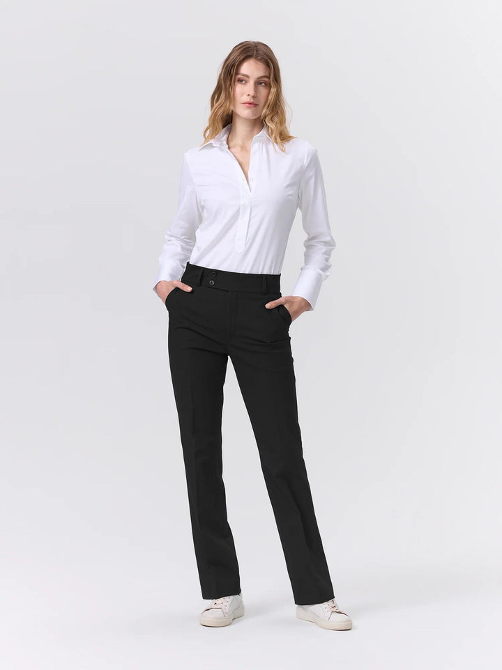High Waist Trouser  Black