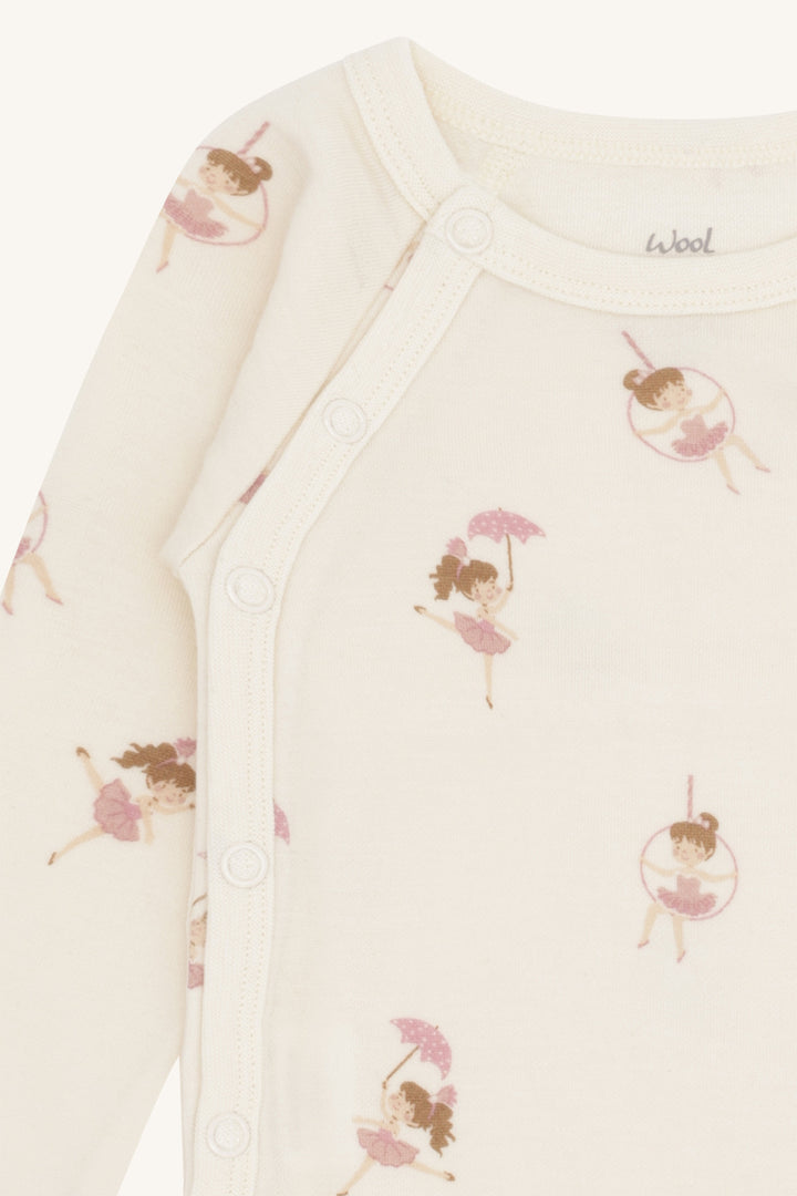 HCBALOO WRAP LINE DANCER  Off-White