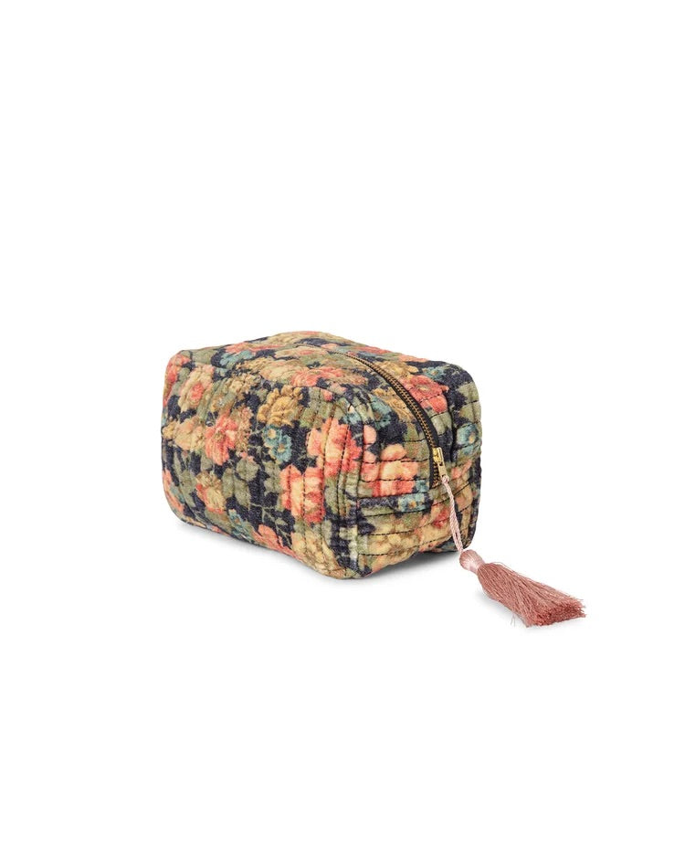 Cosmetic Bag Velvet Night Garden