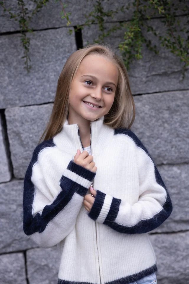 Lyra mohair jakke  Cream