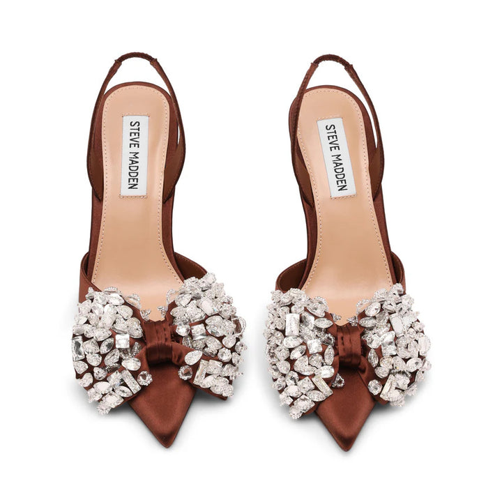 LOVIE  Brown Satin