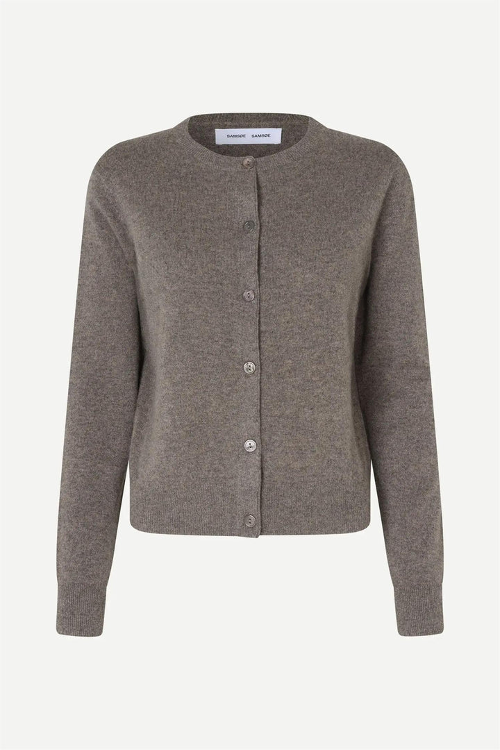 Saboston Cardigan 6304  Grey Blue Mel.
