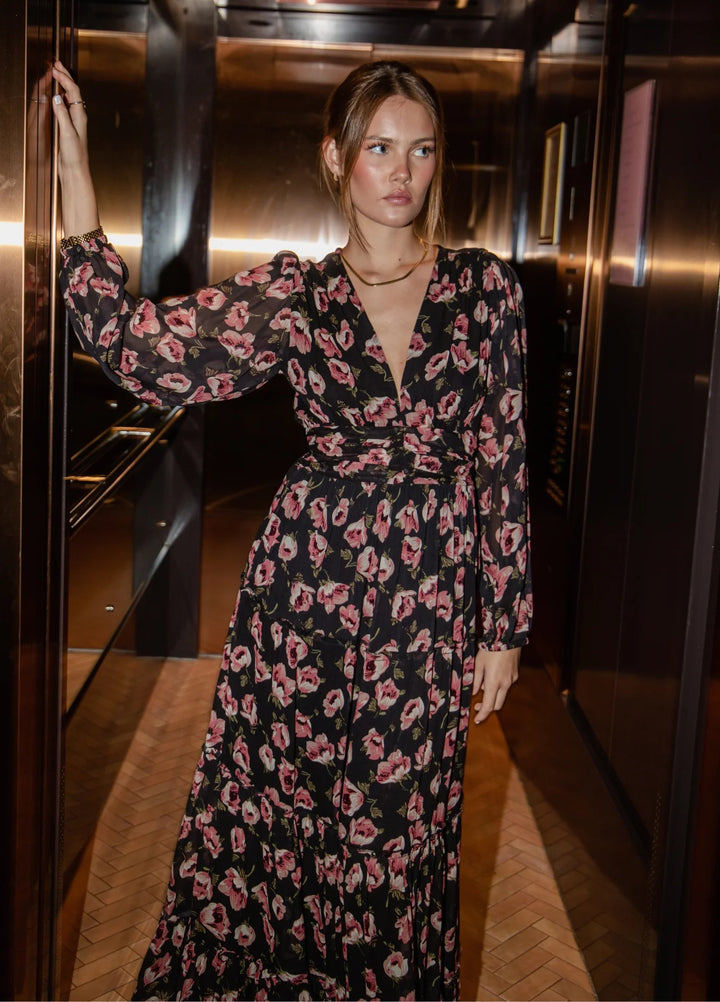 Noor Maxi Dress  Le Fleurs