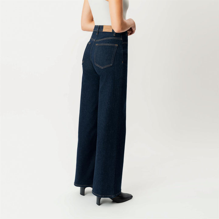 WIDE COMFORT DENIM  Dark Blue