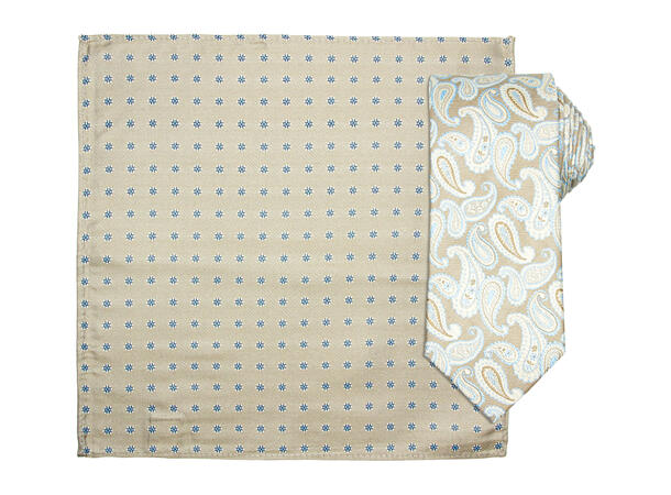 SANTI SILKESLIPS M/HANKY Beige