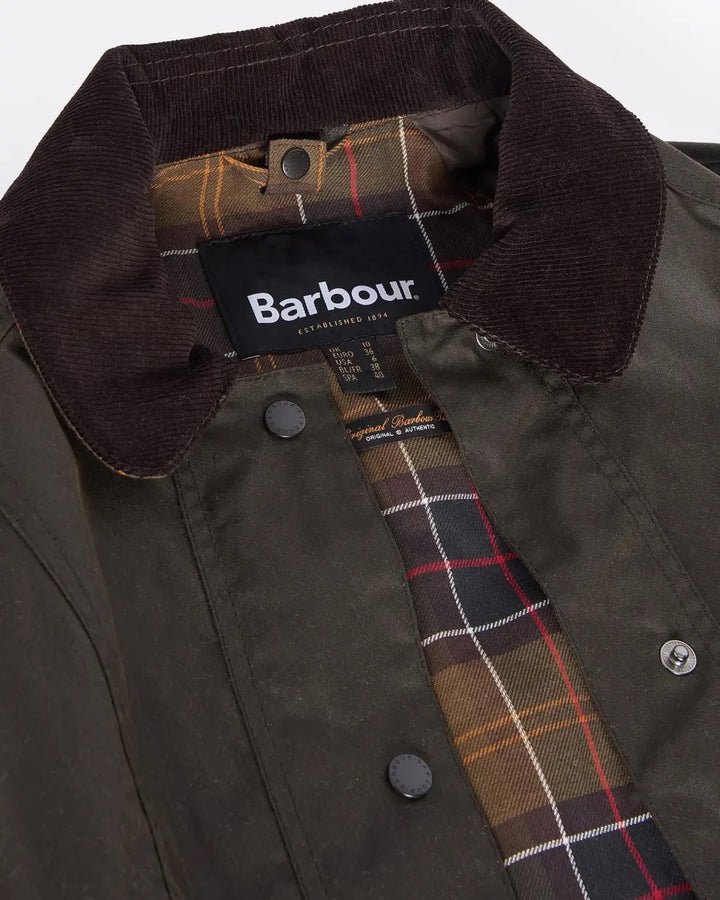 Beadnell Wax Jacket  Olive