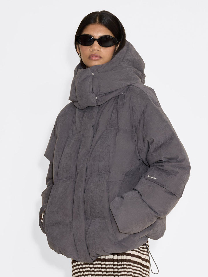 Steilia Brushed Down Jkt  Grey