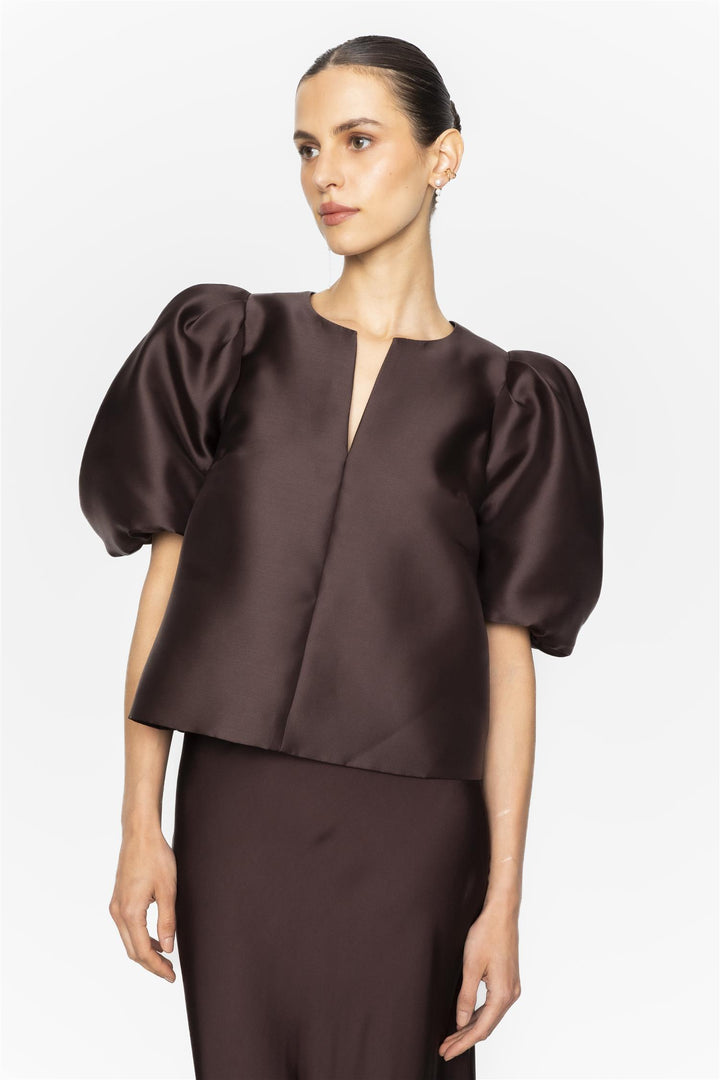 Maeve Blouse  Dark Brown