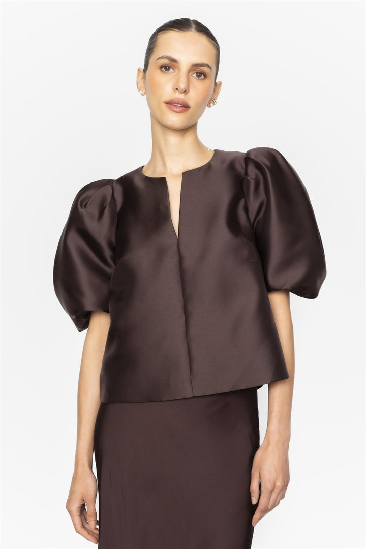 Maeve Blouse  Dark Brown