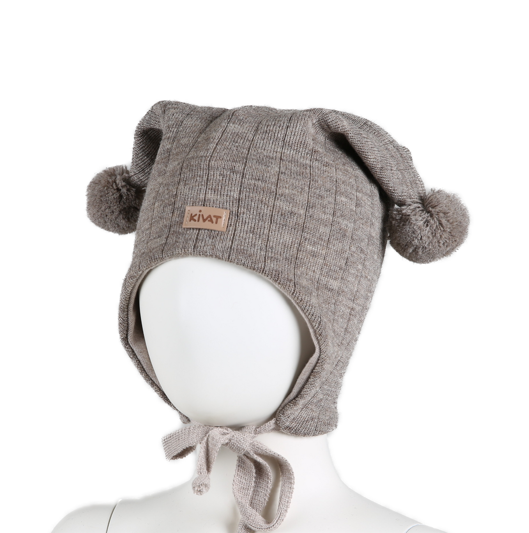 WINDPROOF HAT KIVAT-LOGO Mellombrun