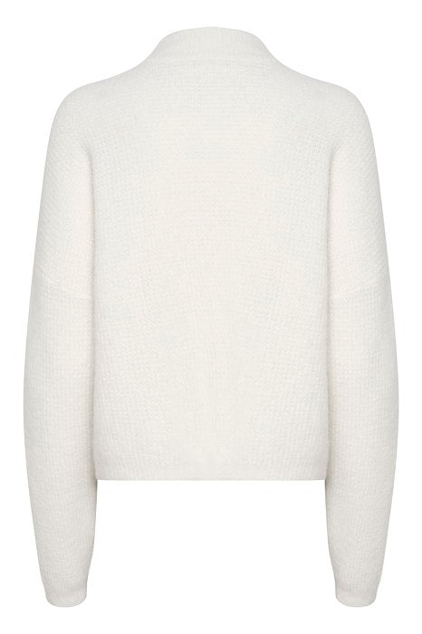 ALPHAGZ SHORT CARDIGAN  Ivory