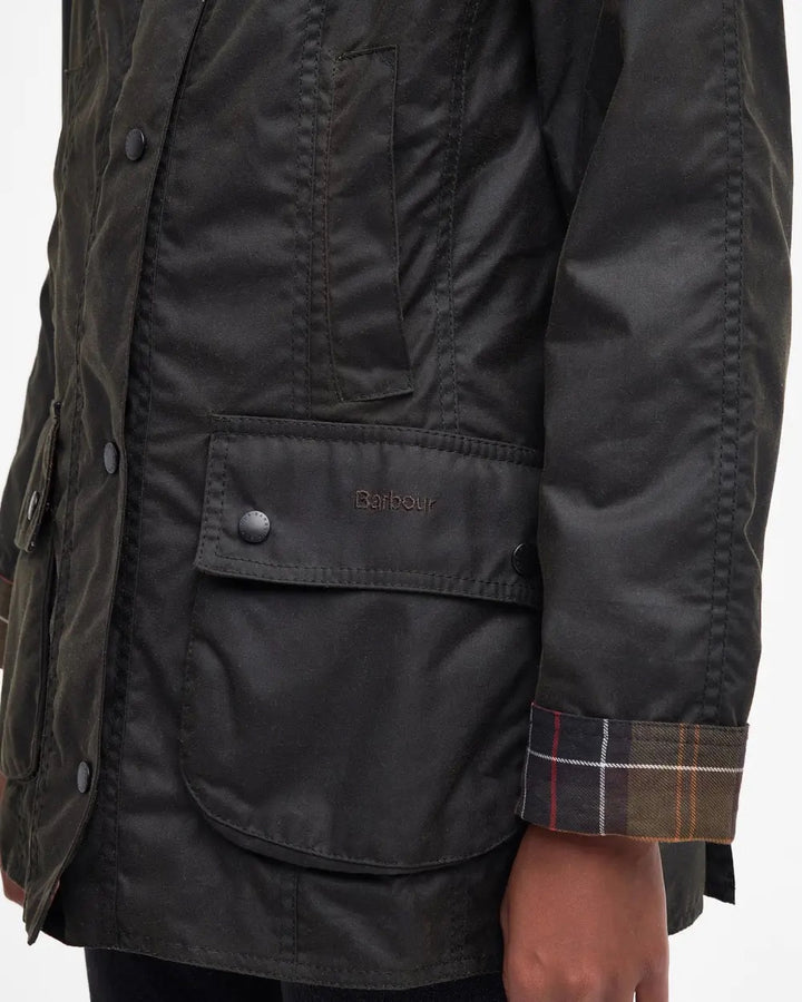 Beadnell Wax Jacket  Olive