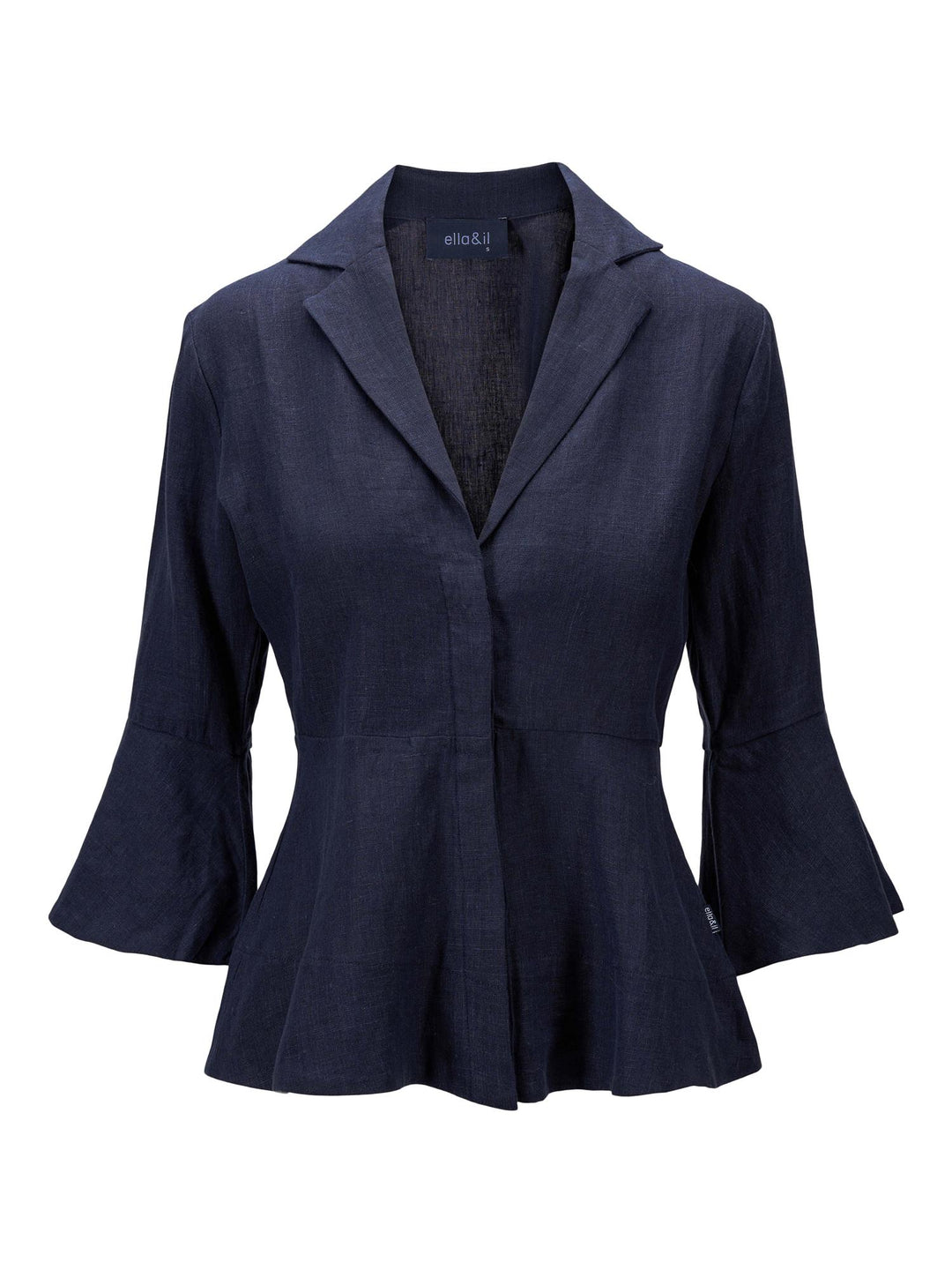 Guro linen shirt Navy
