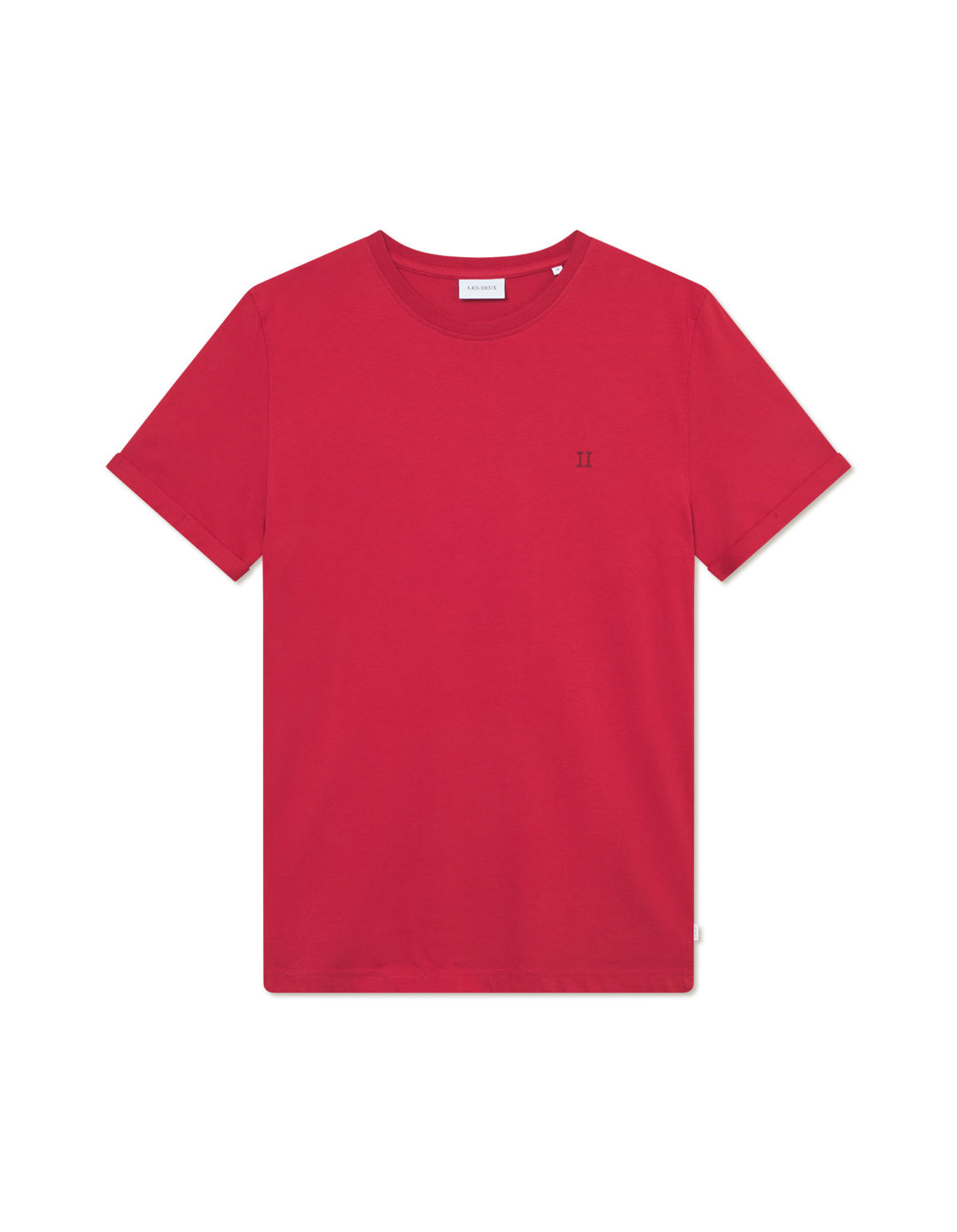 Norregaard Contrast T-Shirt Scarlet Sage