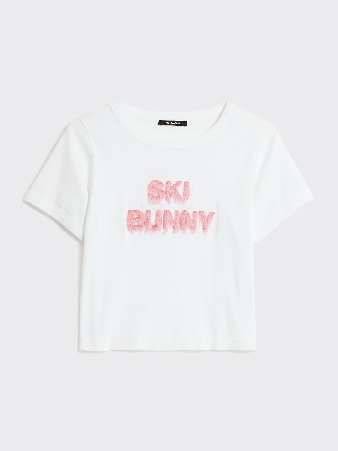 Kitty Fluffy Tee  White
