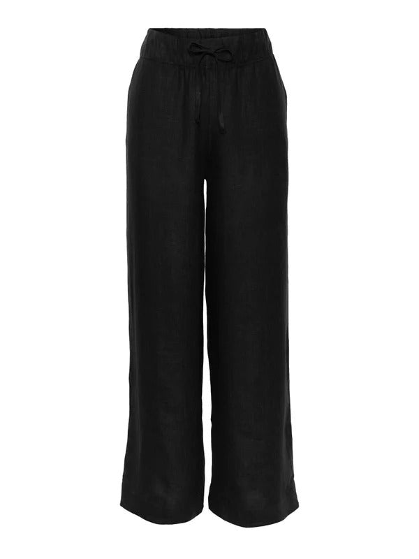 Immi linen pants Black