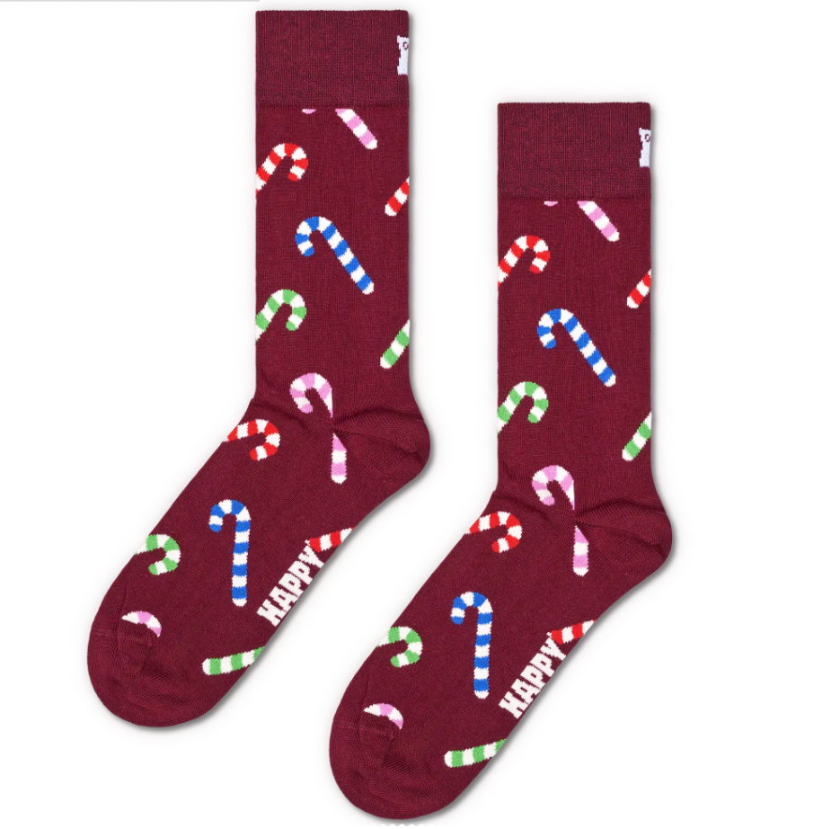 Candy Cane sock Vinrød