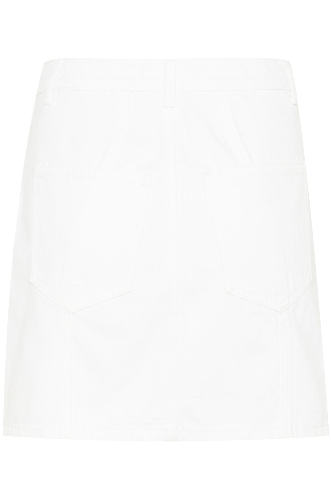 GZasher HW mini skirt  Bright White