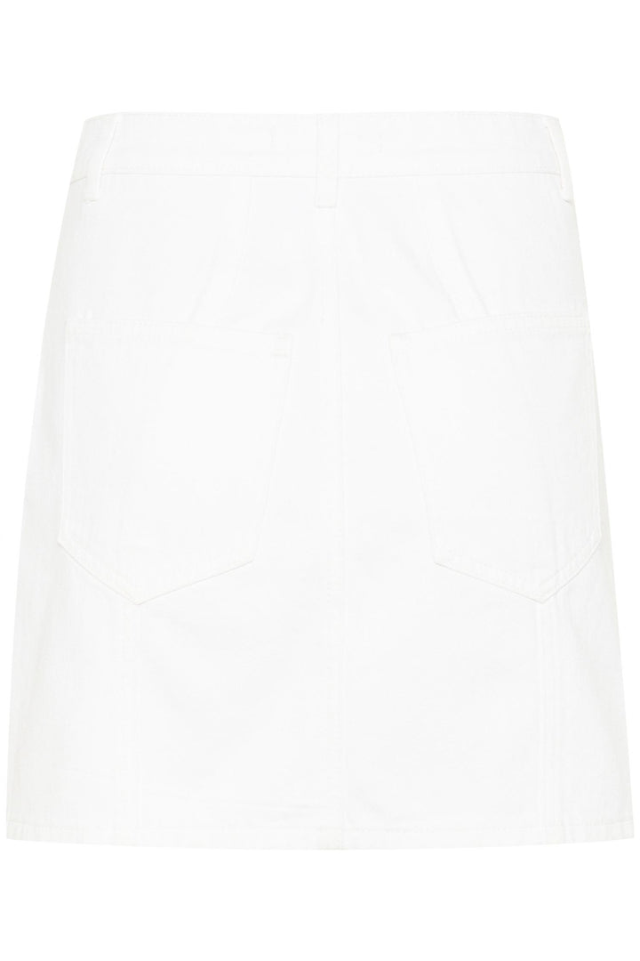 GZasher HW mini skirt  Bright White