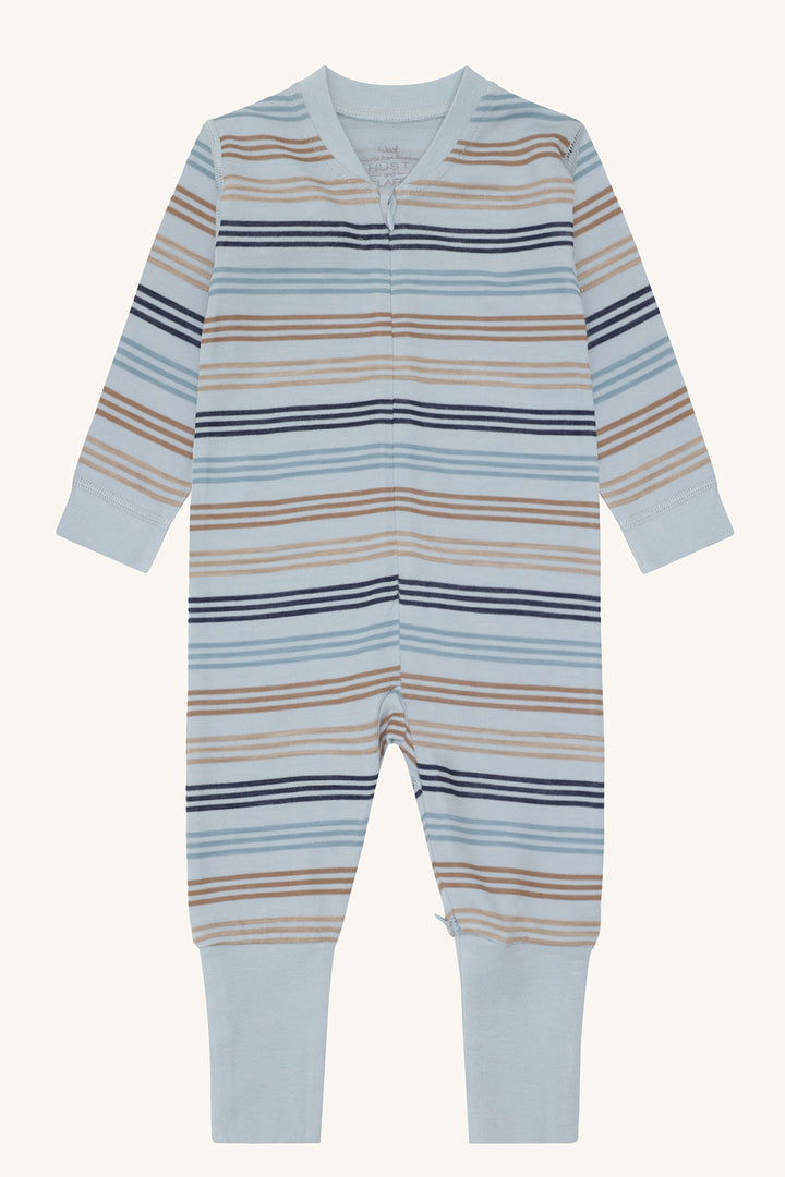 HCMANU ZIP 3 STRIPES  Blå