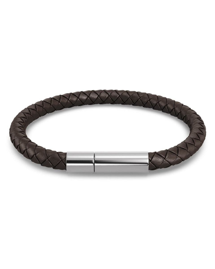 Franky Bracelet Leather Brown  Brown