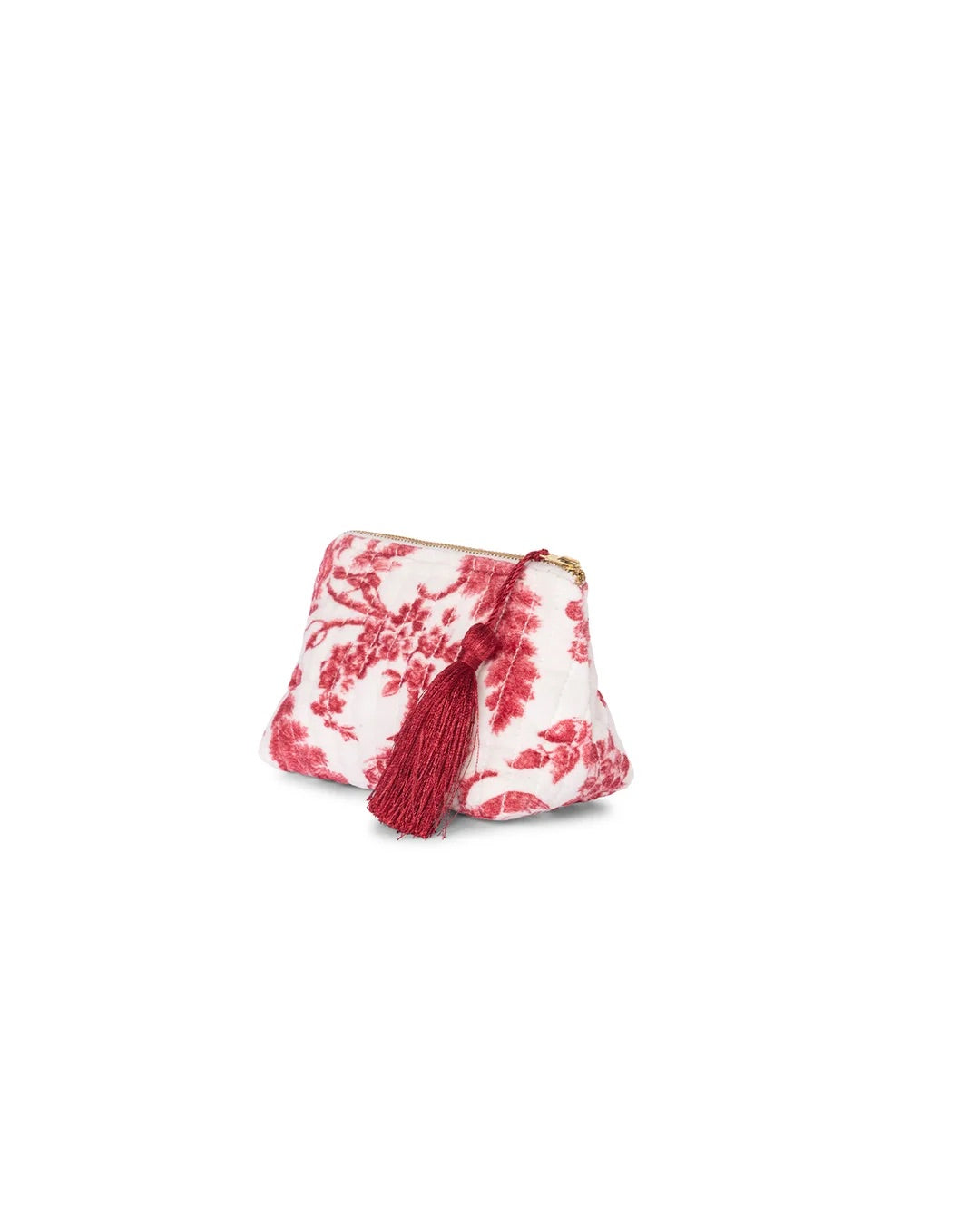 Makeup Bag Velvet Vintage Bird