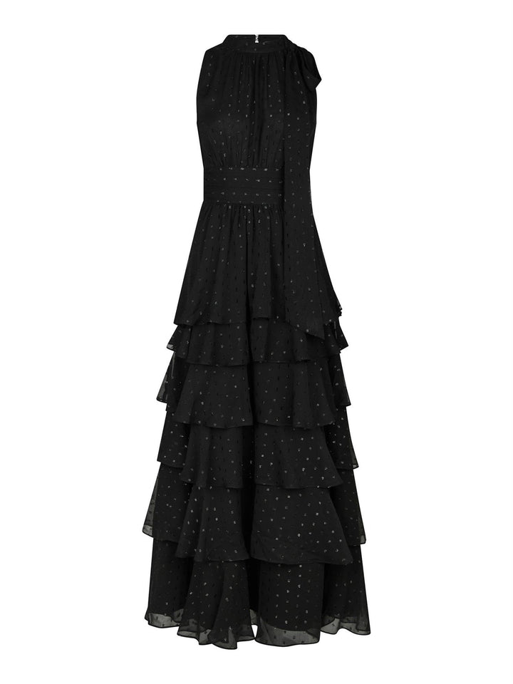 Marli Glitz Dress  Black