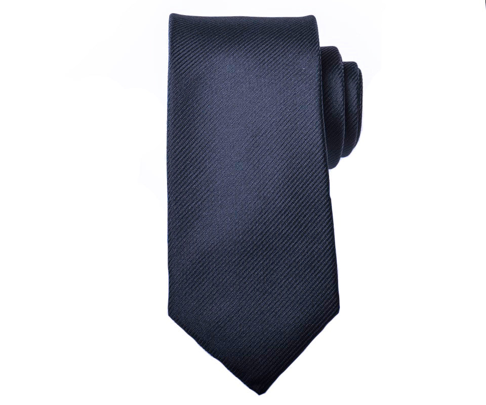 Santi Silk slips m/struktur XL Navy